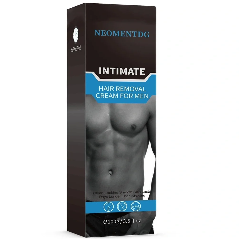 Neomentdg Painless Depilatory for Intimate/Private Areas Hair Removal Men